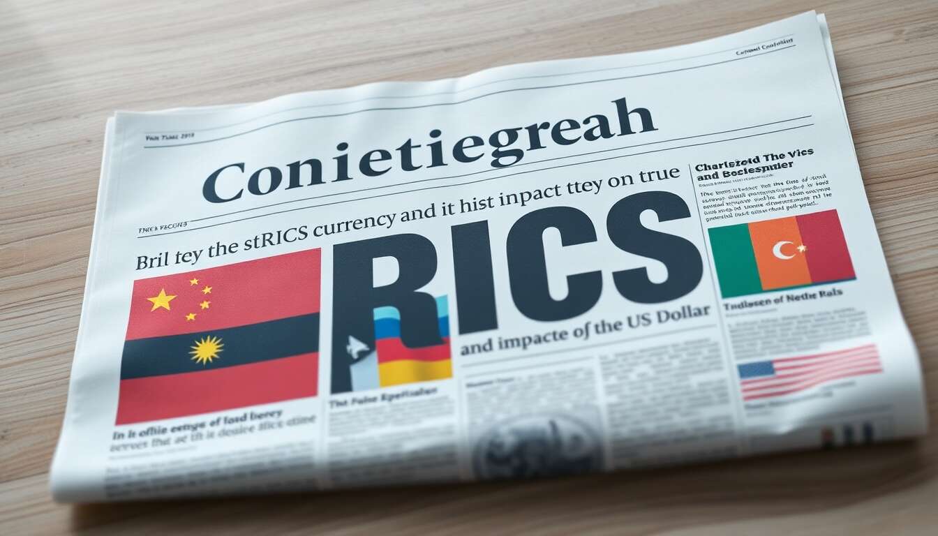 Brics money et son potentiel impact sur le dollar américain