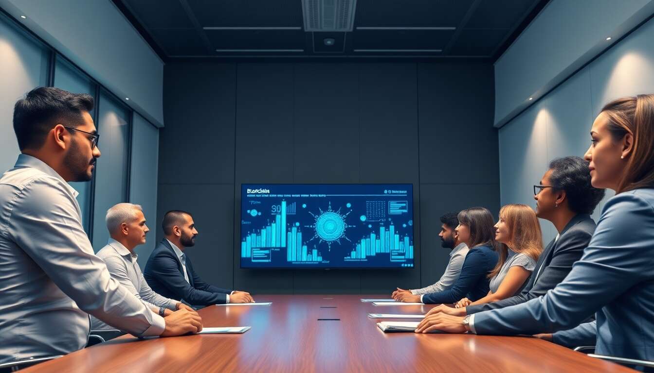 Les secteurs pionniers adoptant la blockchain