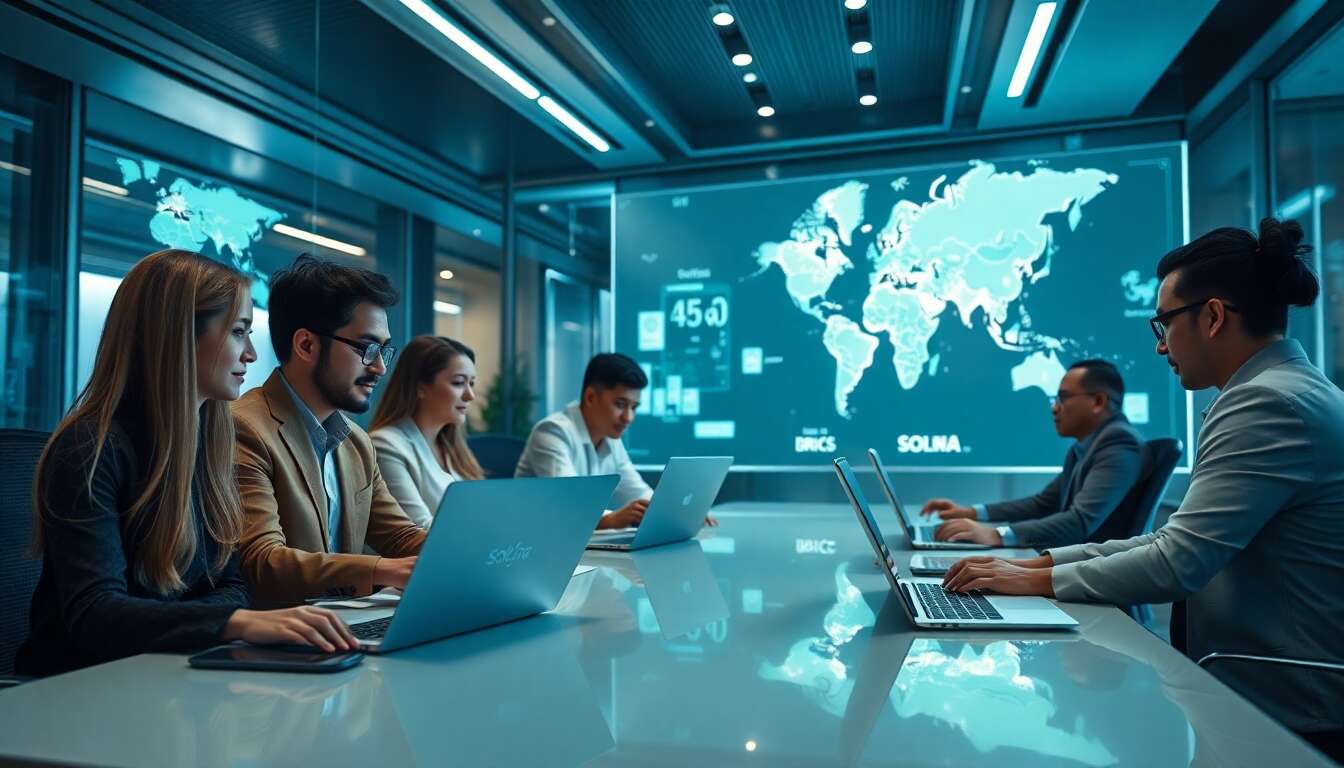 Solana and Brics Money: revolutionizing Decentralized Employment