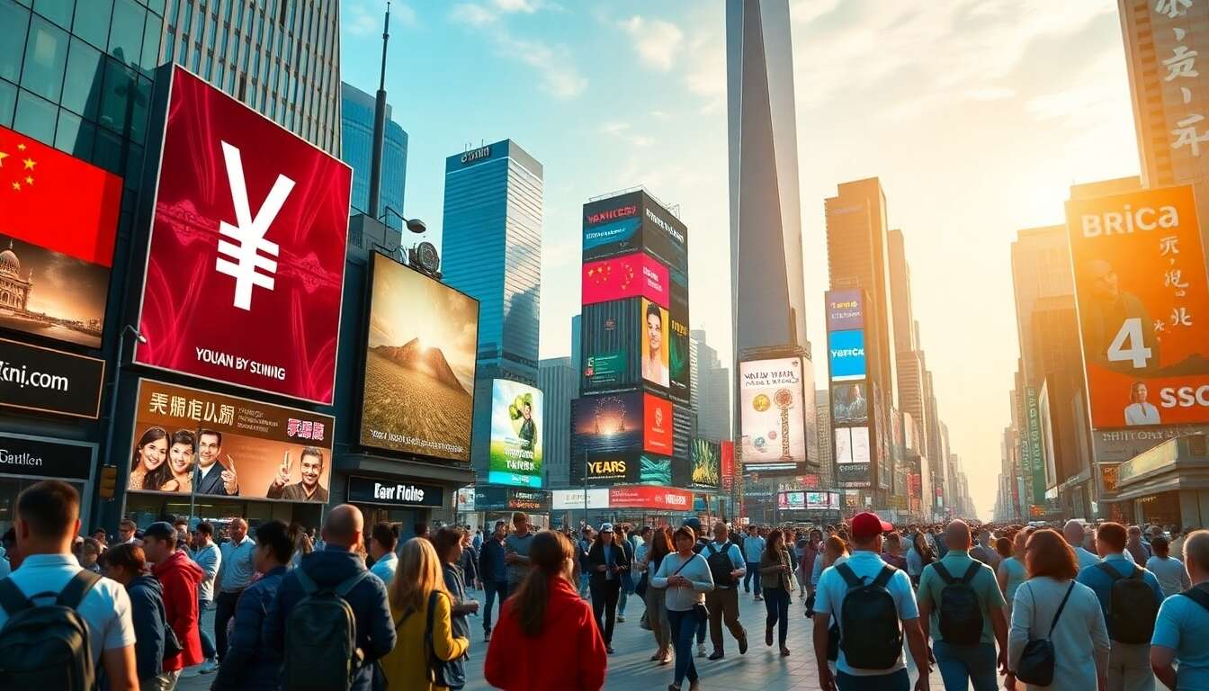 L'adoption rapide du yuan numérique au sein des brics