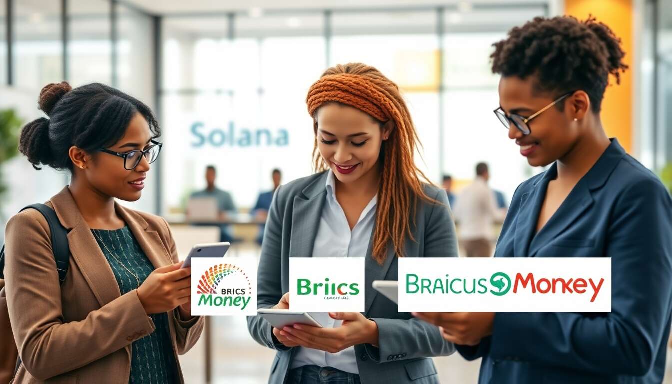 Solana : un acteur clé dans l'écosystème numérique des brics