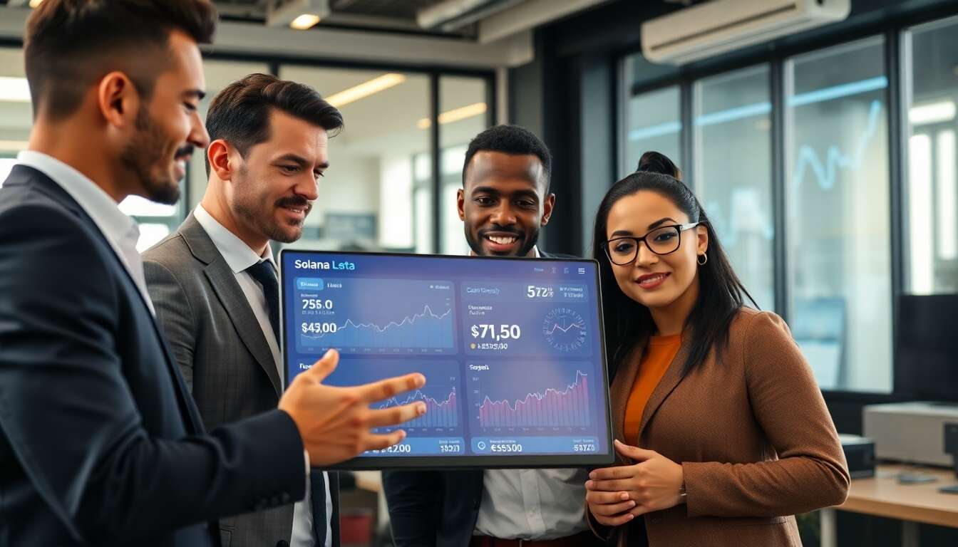 L'adoption de solana par la finance traditionnelle