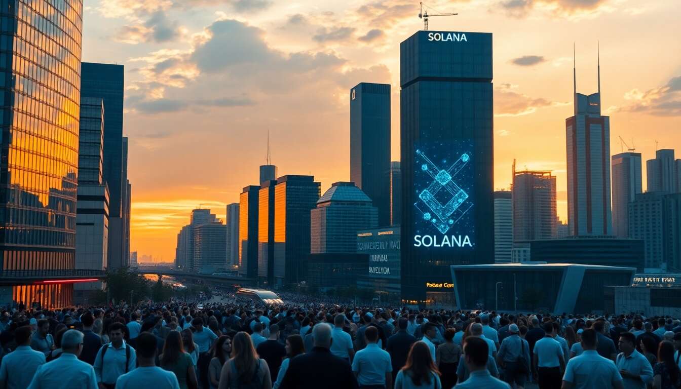 L'impact potentiel de solana sur les infrastructures financières