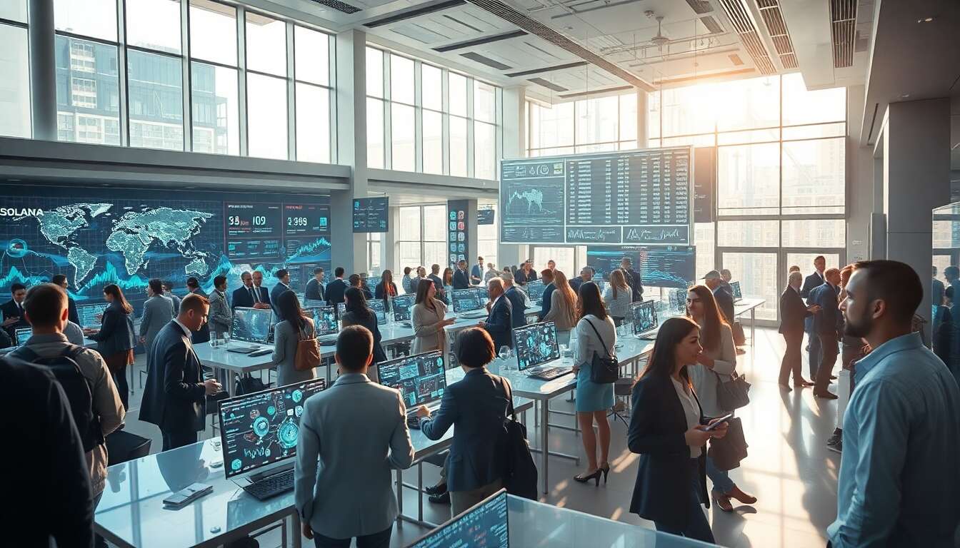 L'essor des échanges décentralisés sur solana