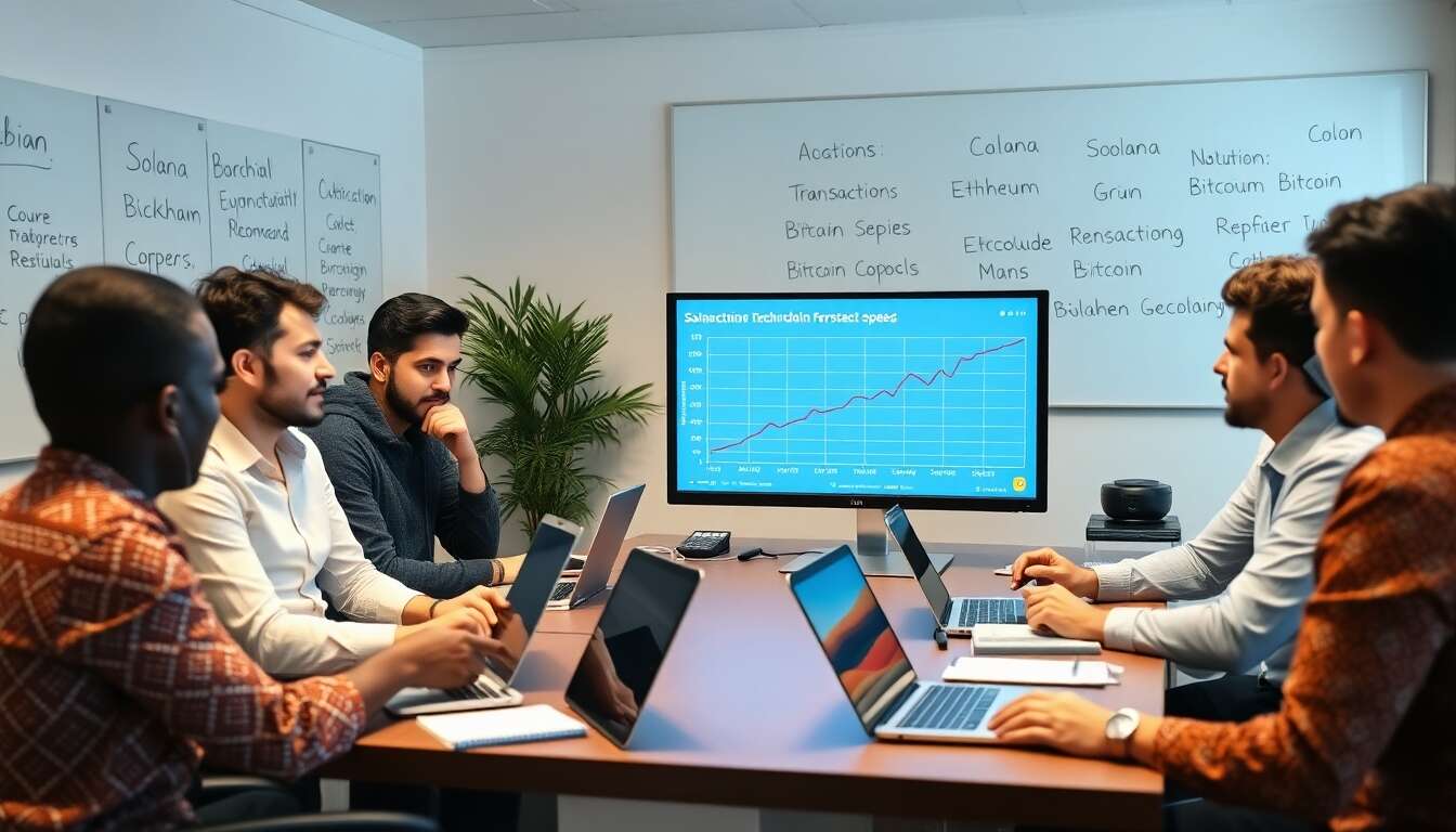 Comparaison avec ethereum et bitcoin : les points forts et faibles de solana