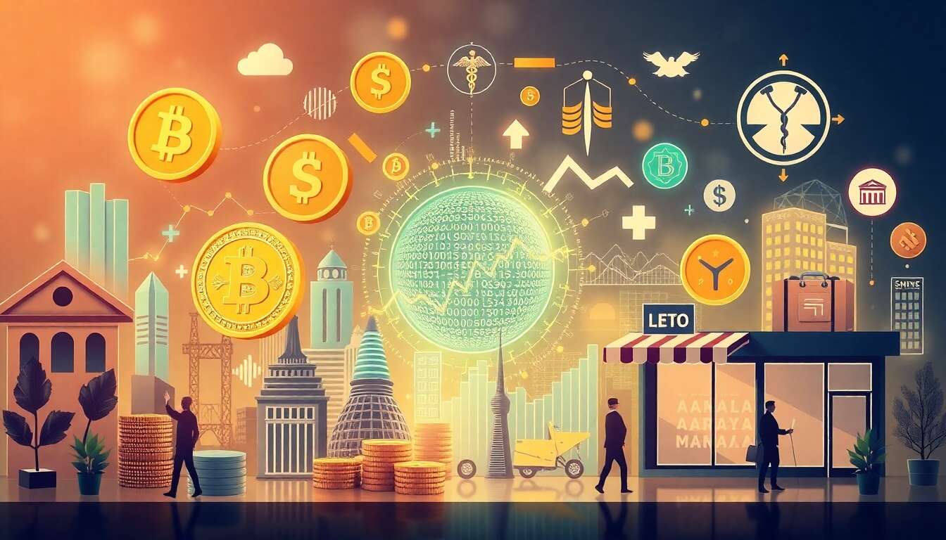 Utilisation des récompenses en crypto-monnaie dans divers secteurs